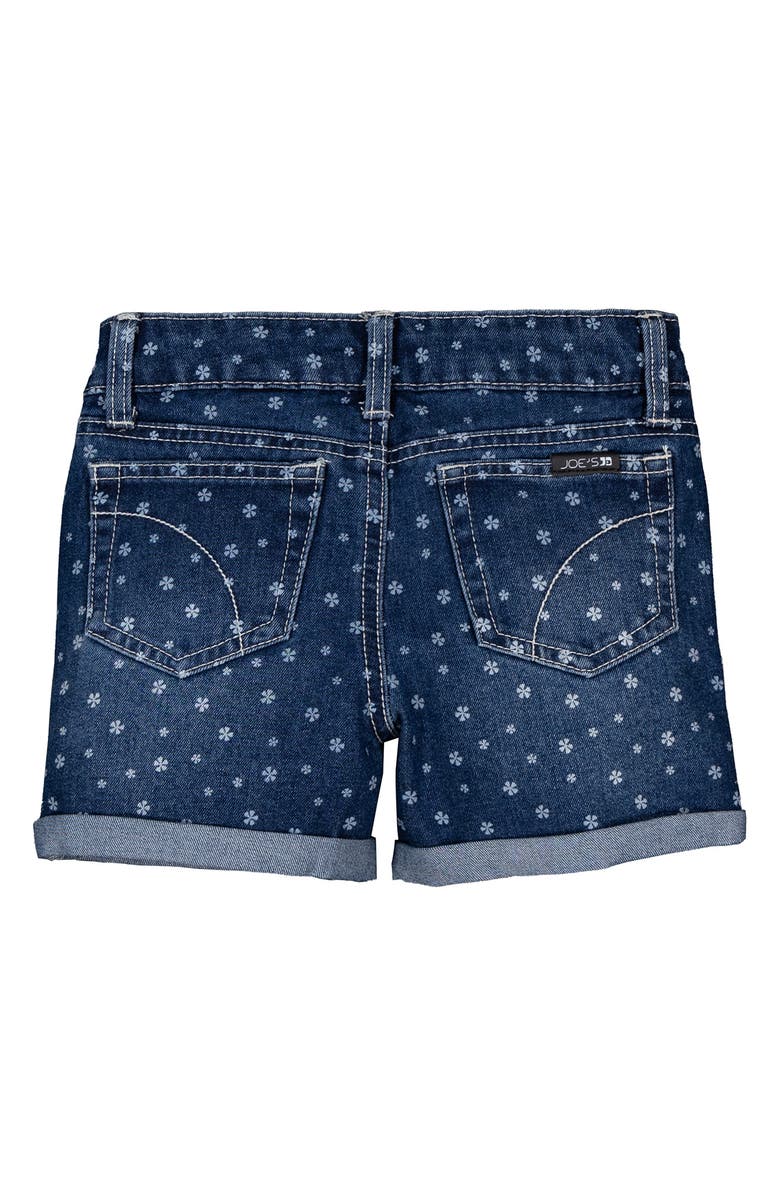 Joe's Kids' Ozzie Floral Print Denim Shorts, Alternate, color, 