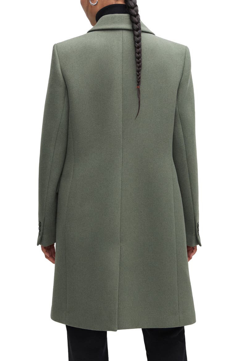 Double Breasted Coat, Alternate, color, KHAKI