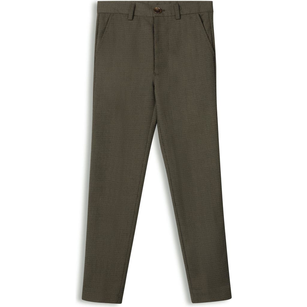 Ely's & Co. Looms Woven Pants Collection In Brown