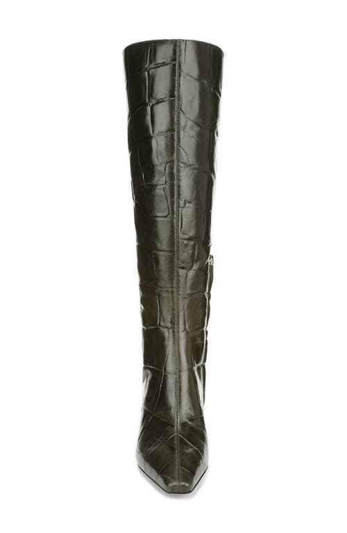 Sam Edelman Sylvia Knee High Boot In Green