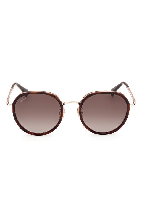 54mm Round Sunglasses
