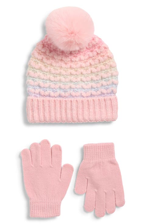Kids' Bird's Eye Beanie & Gloves Set (Big Kid)