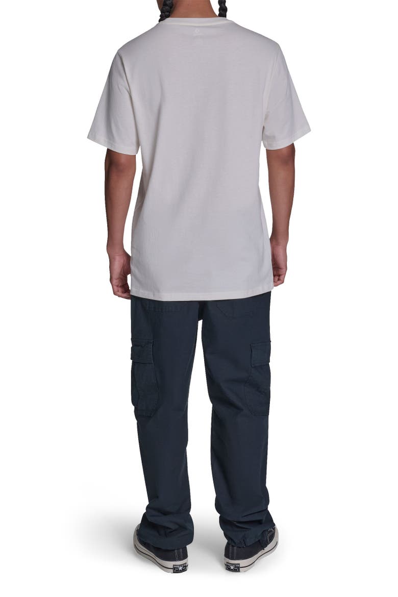 Retro Walk Tee, Alternate, color, CONVERSE EGRET