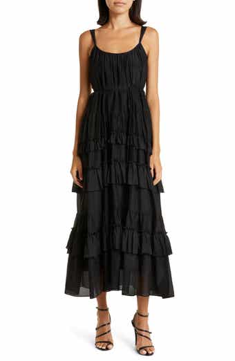 cinq sept kaily twist halter midi dress Cinq a Sept Kaily Twisted Jersey Halter Maxi Dress