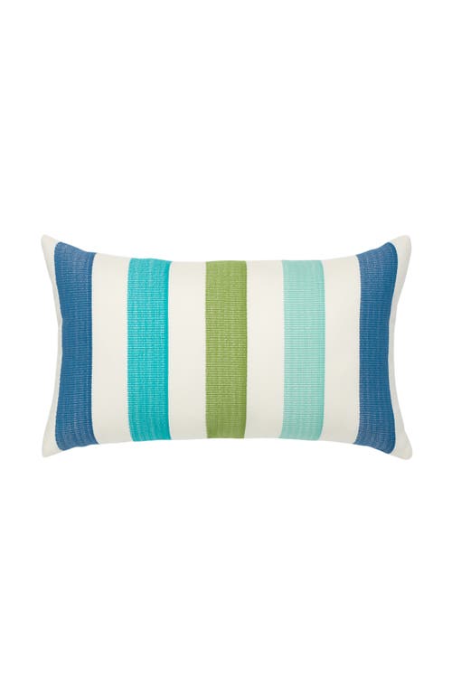 Elaine Smith Rhodes Stripe Indoor & Outdoor Woven Accent Pillow