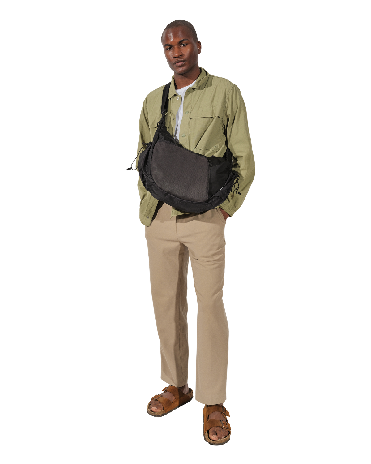Crescent Crossbody Big 8L, Alternate, color, Black