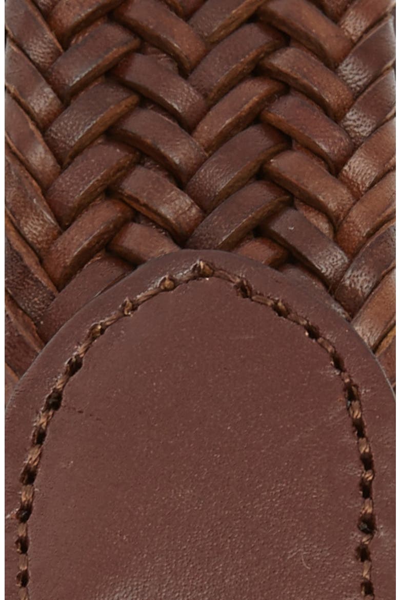 Leather Belt, Alternate, color, COGNAC