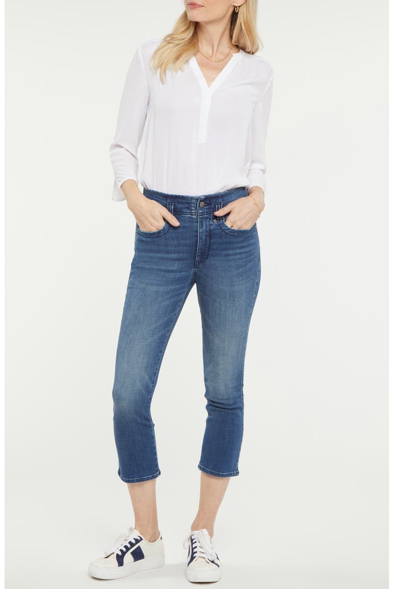 Ami Cool Embrace® Capri Jeans, Alternate, color, CALIENTE