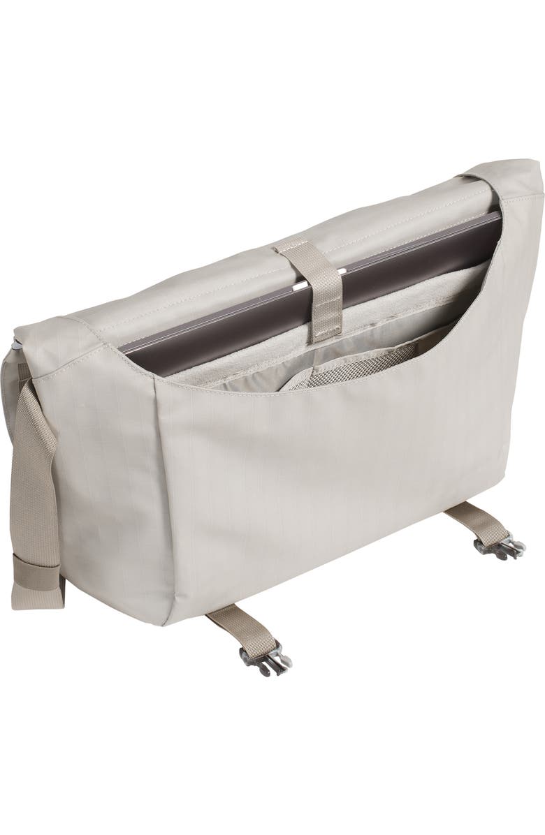 The North Face Base Camp Voyager Water Repellent Messenger Bag, Alternate, color, Soapstone/ Stone Slab