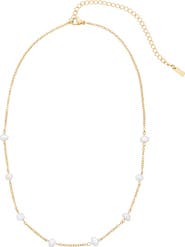 st. Moran Freshwater Pearl Station Necklace