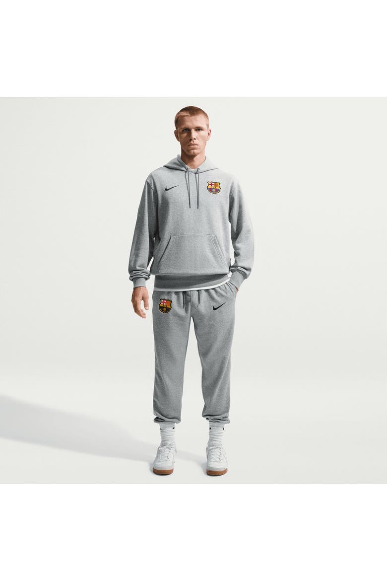 Men's Nike Gray Barcelona Club Joggers, Alternate, color, Gray