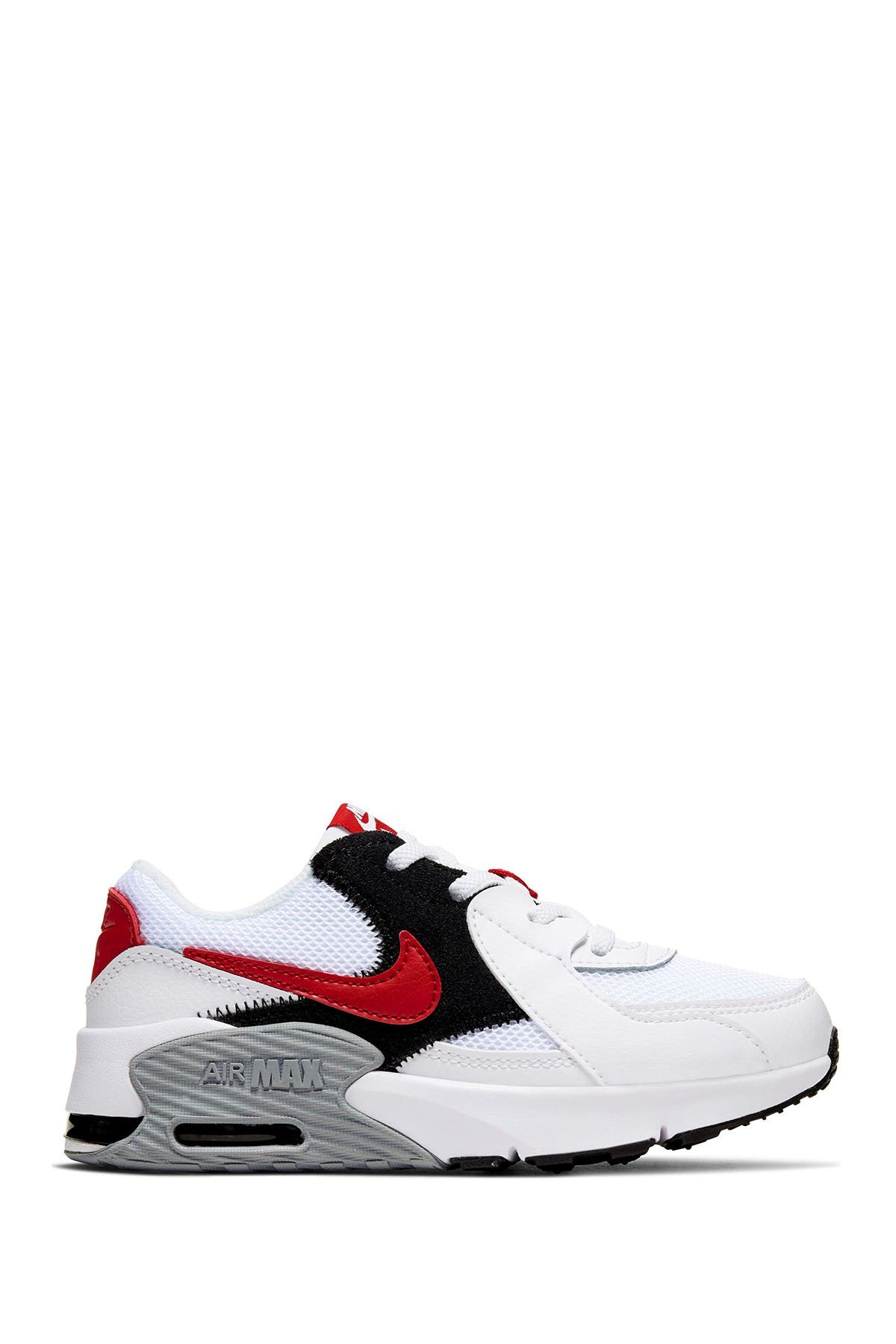 Air Max Excee PS Sneaker, Alternate, color, WHITE /UNIVERSITY RED