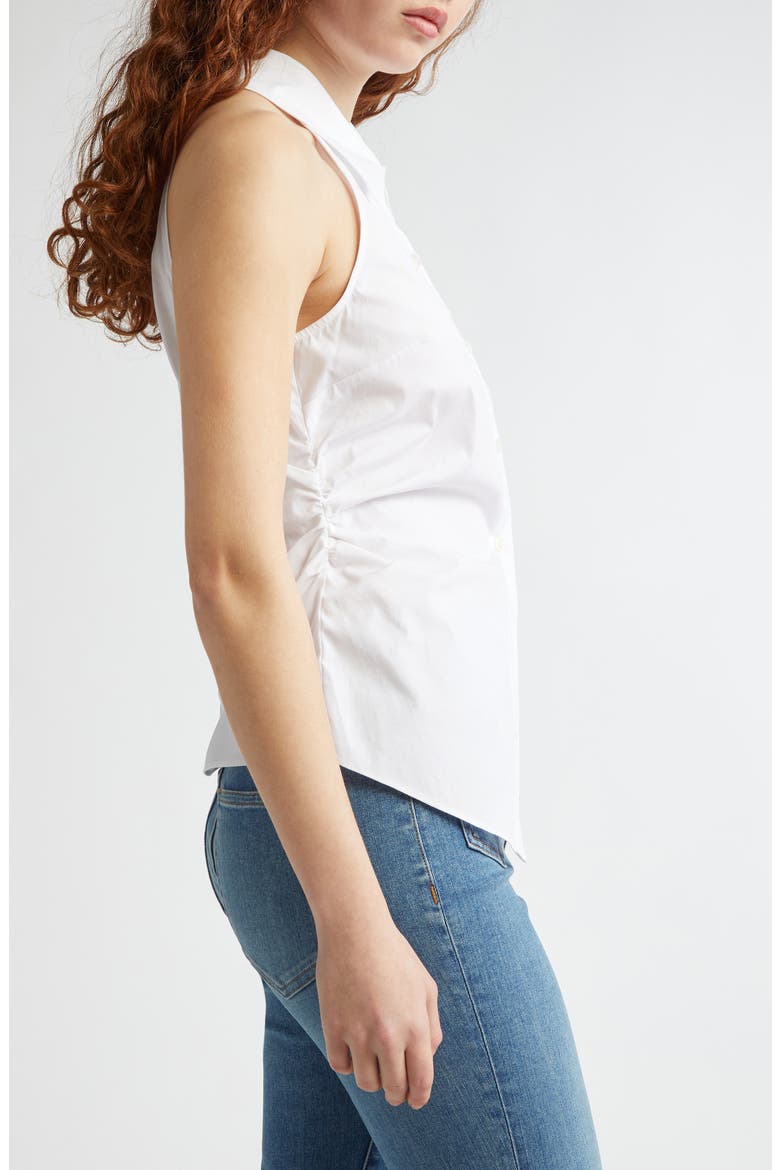 Regina Sleeveless Shirt, Alternate, color, WHITE