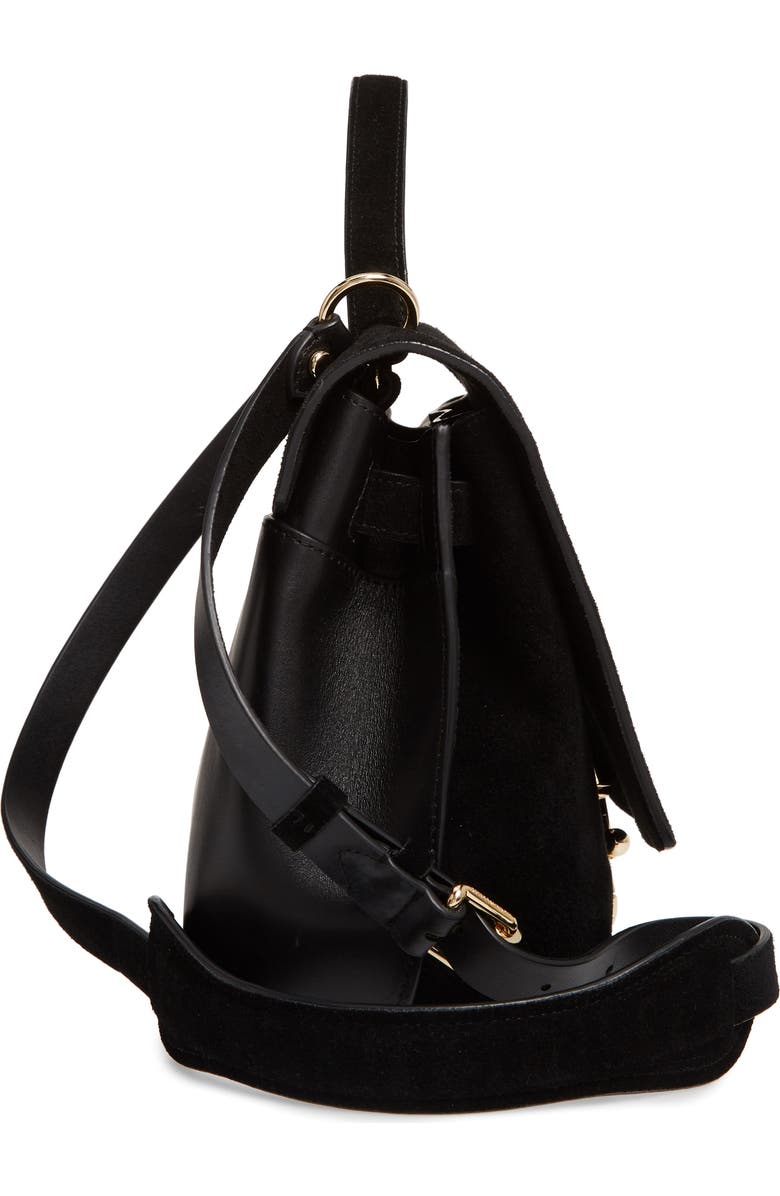 Rebecca Minkoff Stella Suede Satchel, Alternate, color,