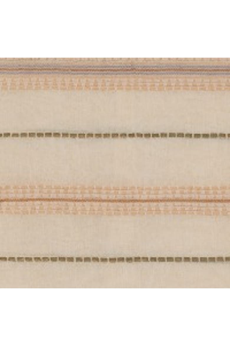 Dana Striped Scarf, Alternate, color, Beige