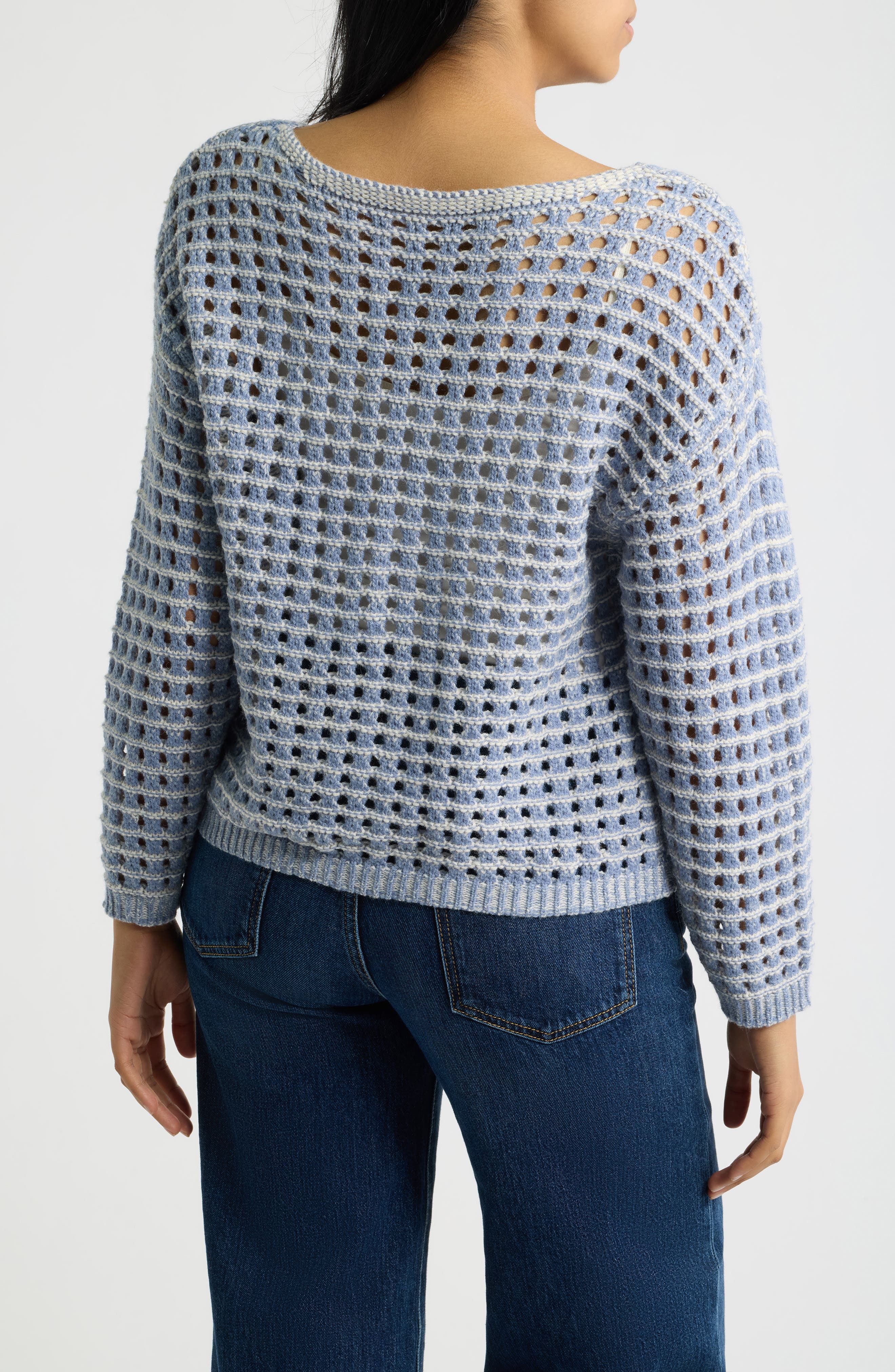 APNY Open Knit Sweater (Women) | Nordstrom