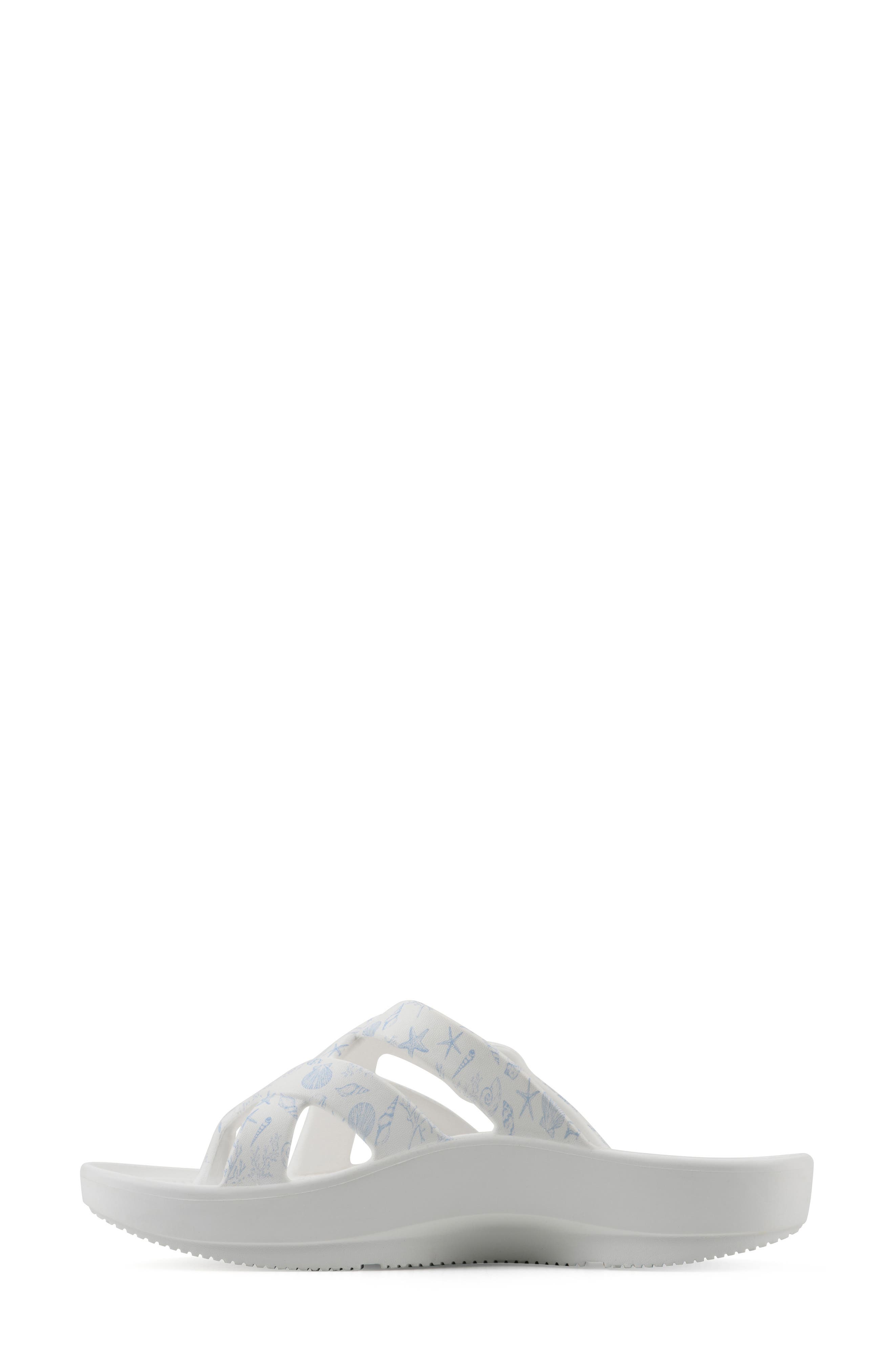 Rip Foam Slide Sandal, Alternate, color, OCEANBLUE/ SEASHELL/ SMOOTH