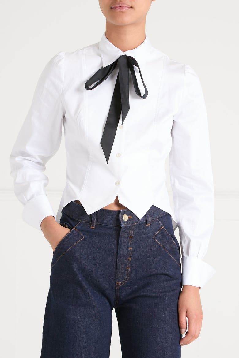 Dara Shirt, Main, color, White