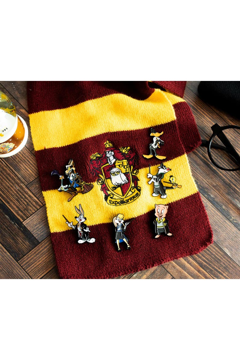 Warner Bros. 100 Looney Tunes x Harry Potter 6-Pin Set, Alternate, color, Gold