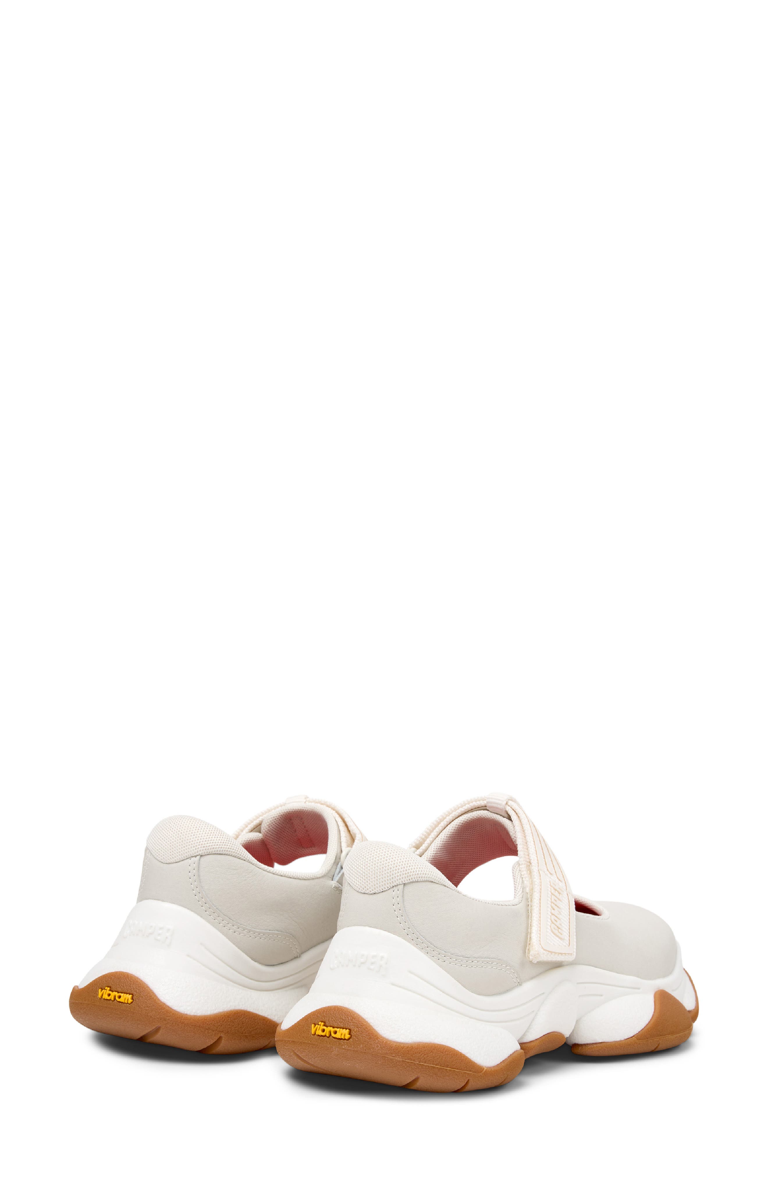 Camper Karst 2 Mary Jane Sneaker, Alternate, color, White Natural