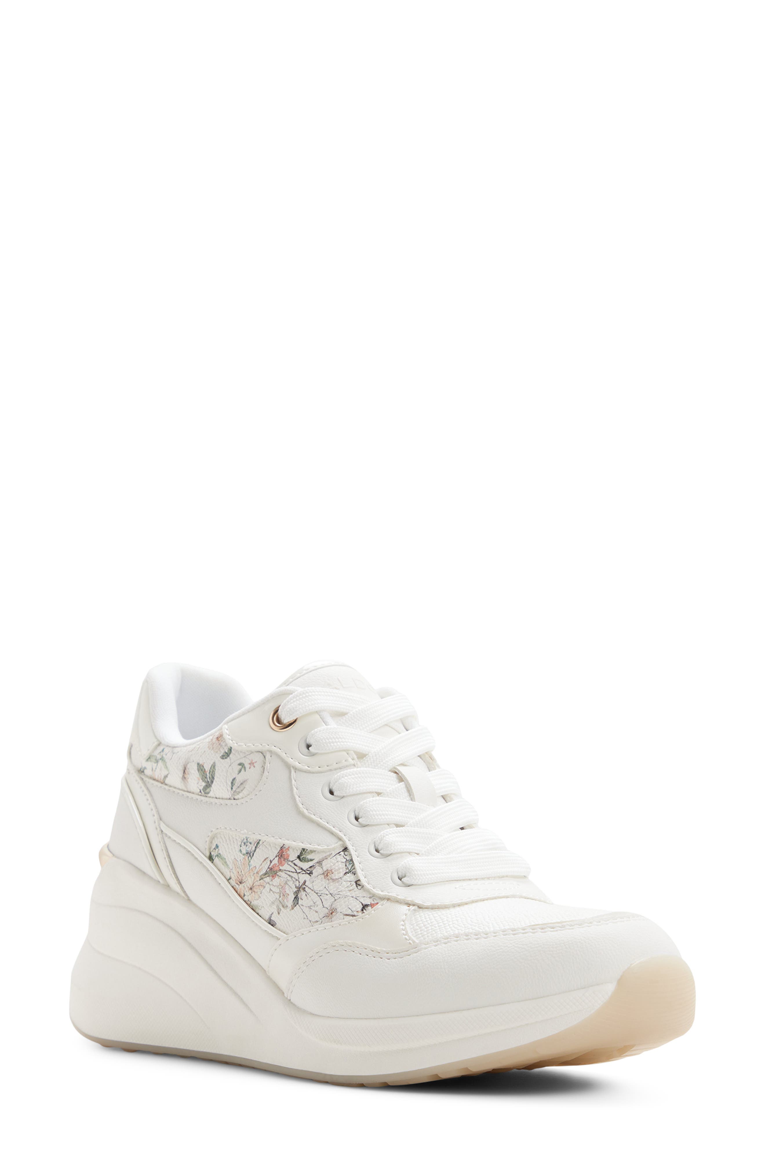 ALDO Asiejan Sneaker, Main, color, White Multi