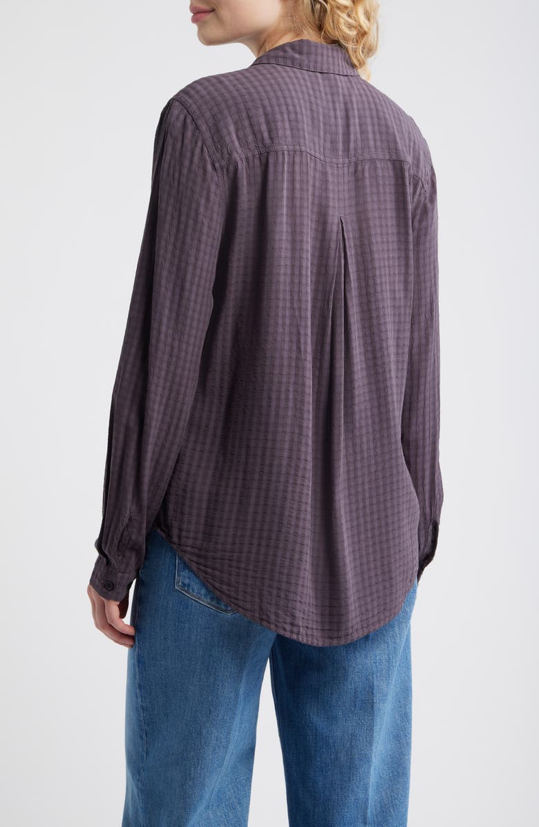 Cloth & Stone Classic Button-Up Shirt, Alternate, color, Eclipsed Black