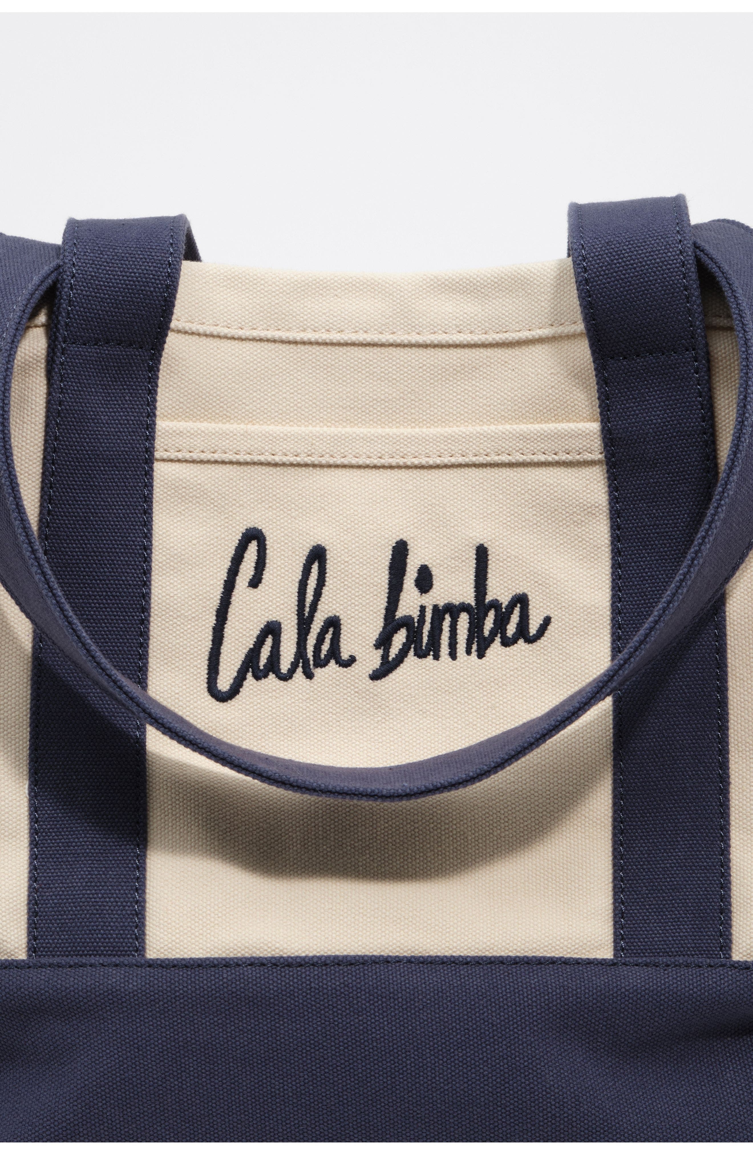 Cotton Maxi Beach Bag, Alternate, color, LIGHT NAVY