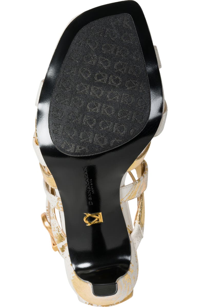 DKNY Briarrose Ankle Strap Sandal, Alternate, color, Ivory