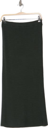 Open Stitch Lined Skirt