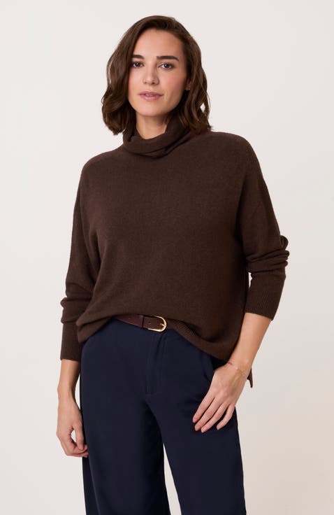 Slouchy Roll Neck Jumper