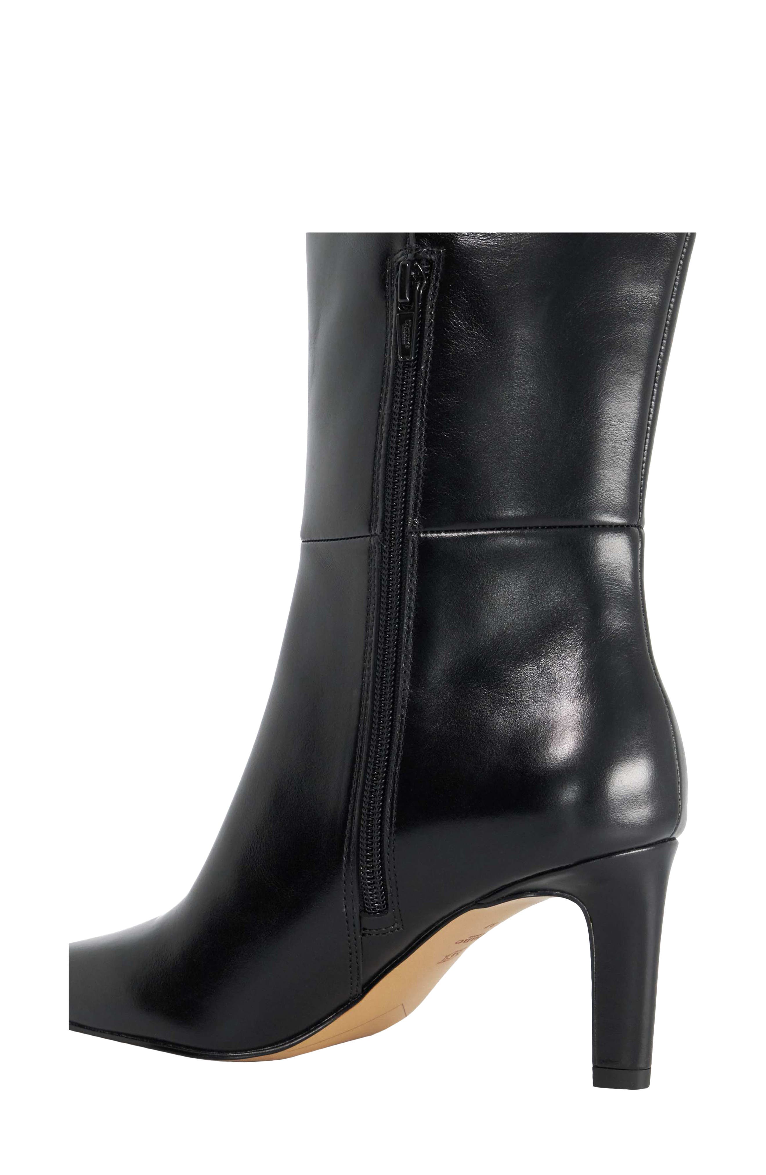 Standin Knee High Boot, Alternate, color, BLACK