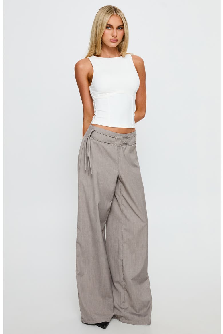 Georgetta Fitted Crop Tank, Alternate, color, WHITE