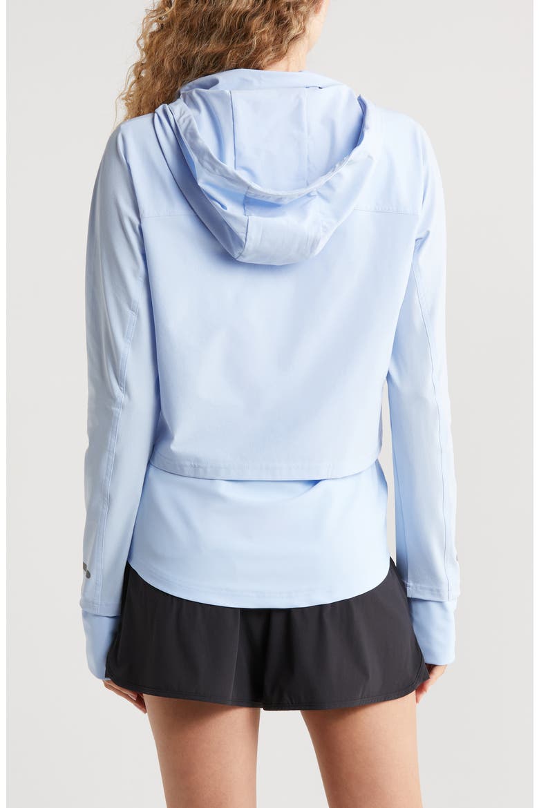 Fast Track Running Jacket, Alternate, color, BREEZE BLUE