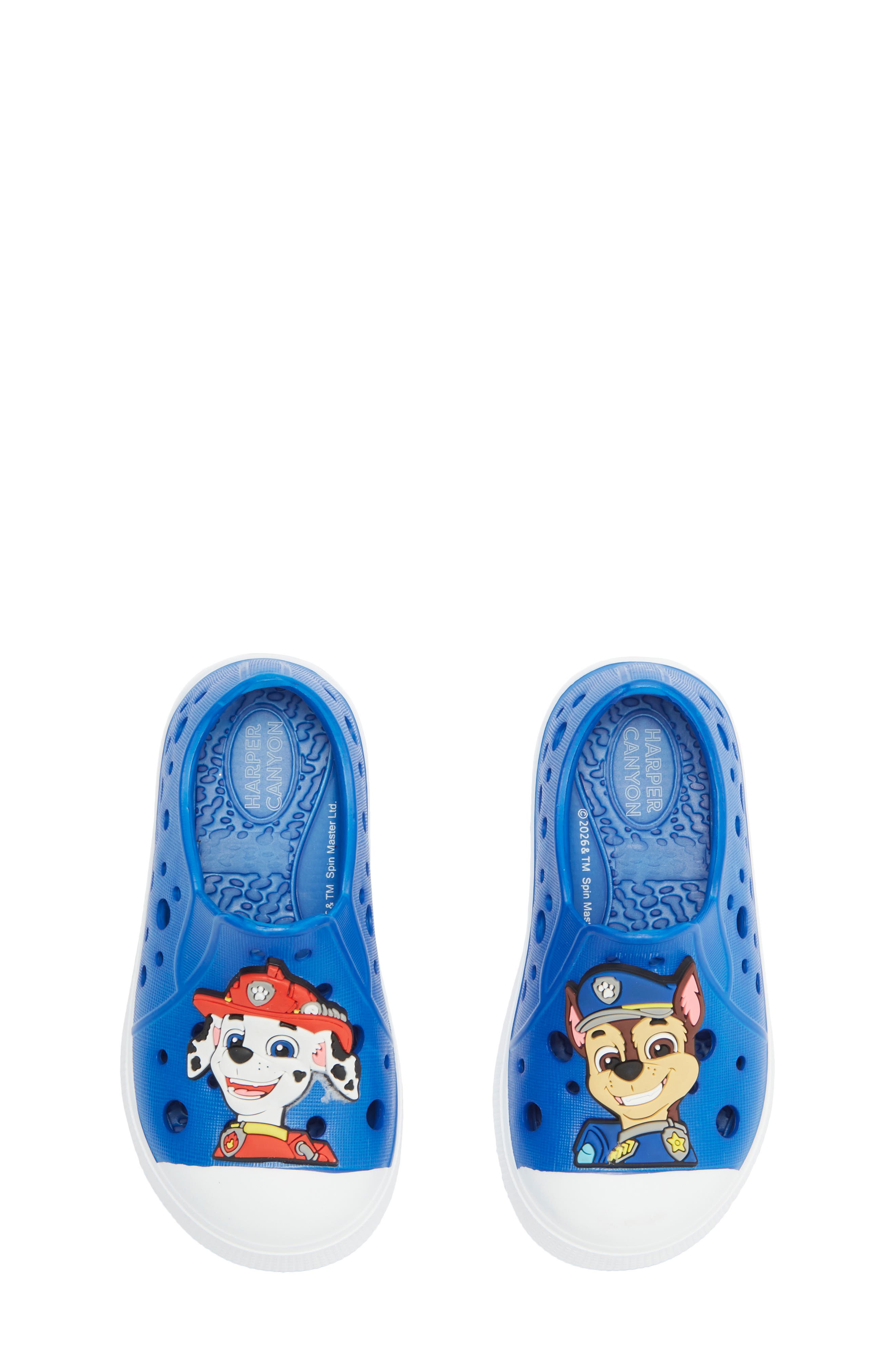 Harper Canyon Kids' Paw Patrol Mismatched Water Shoe, Alternate, color, Blue