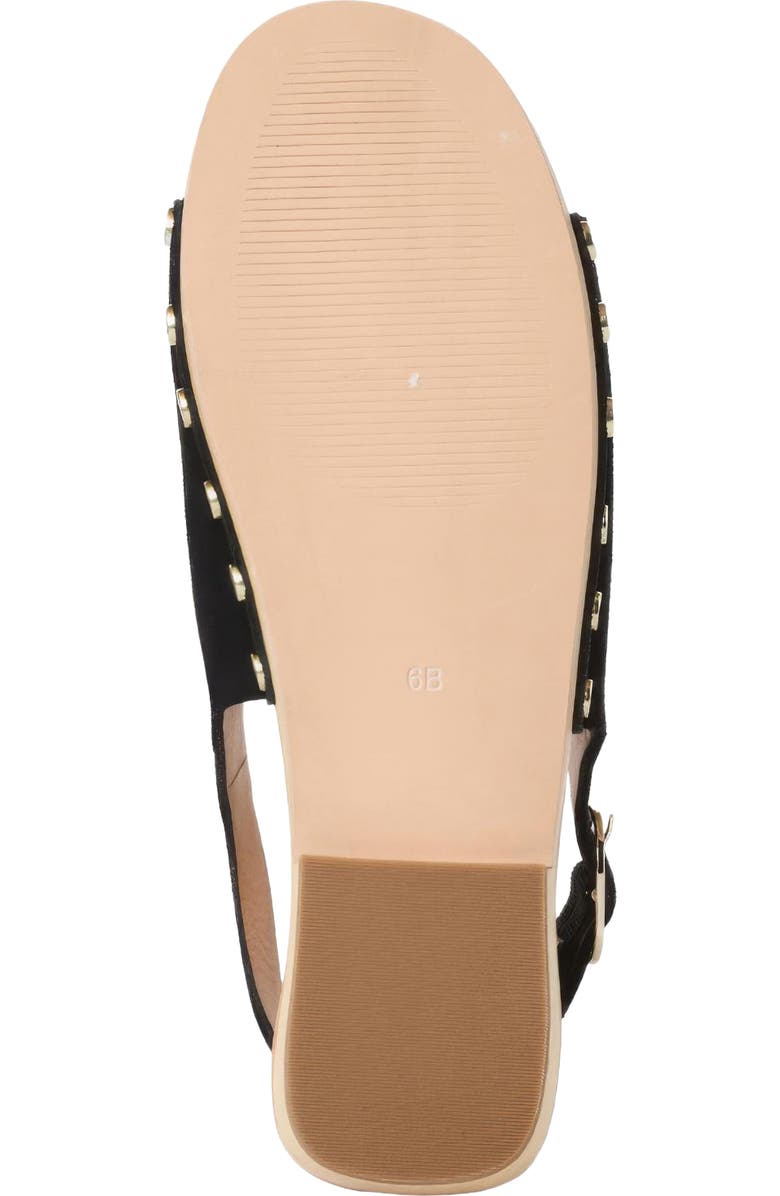André Assous Oona Slingback Sandal, Alternate, color, Black