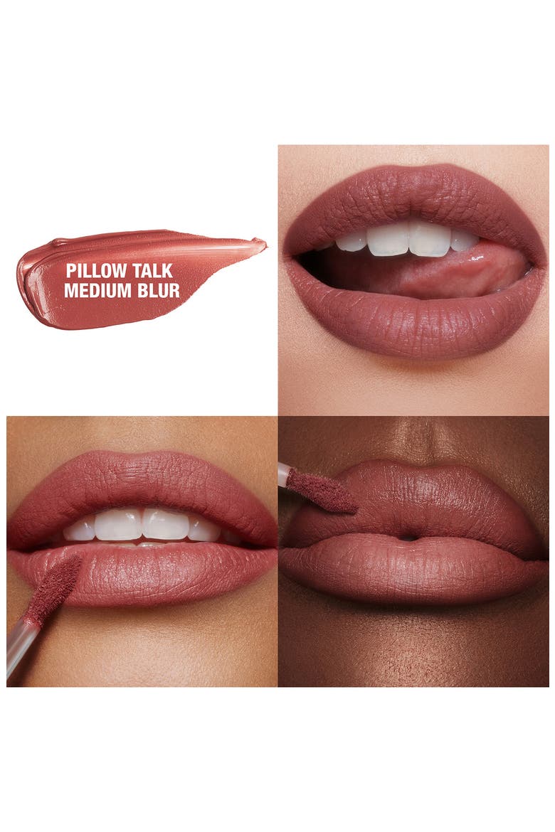 Airbrush Flawless Matte Liquid Lipstick, Alternate, color, PILLOW TALK MEDIUM BLUR