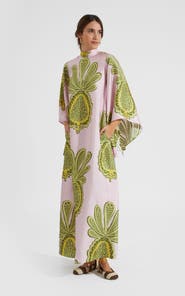 La DoubleJ Magnifico Dress Big Pineapple Pink