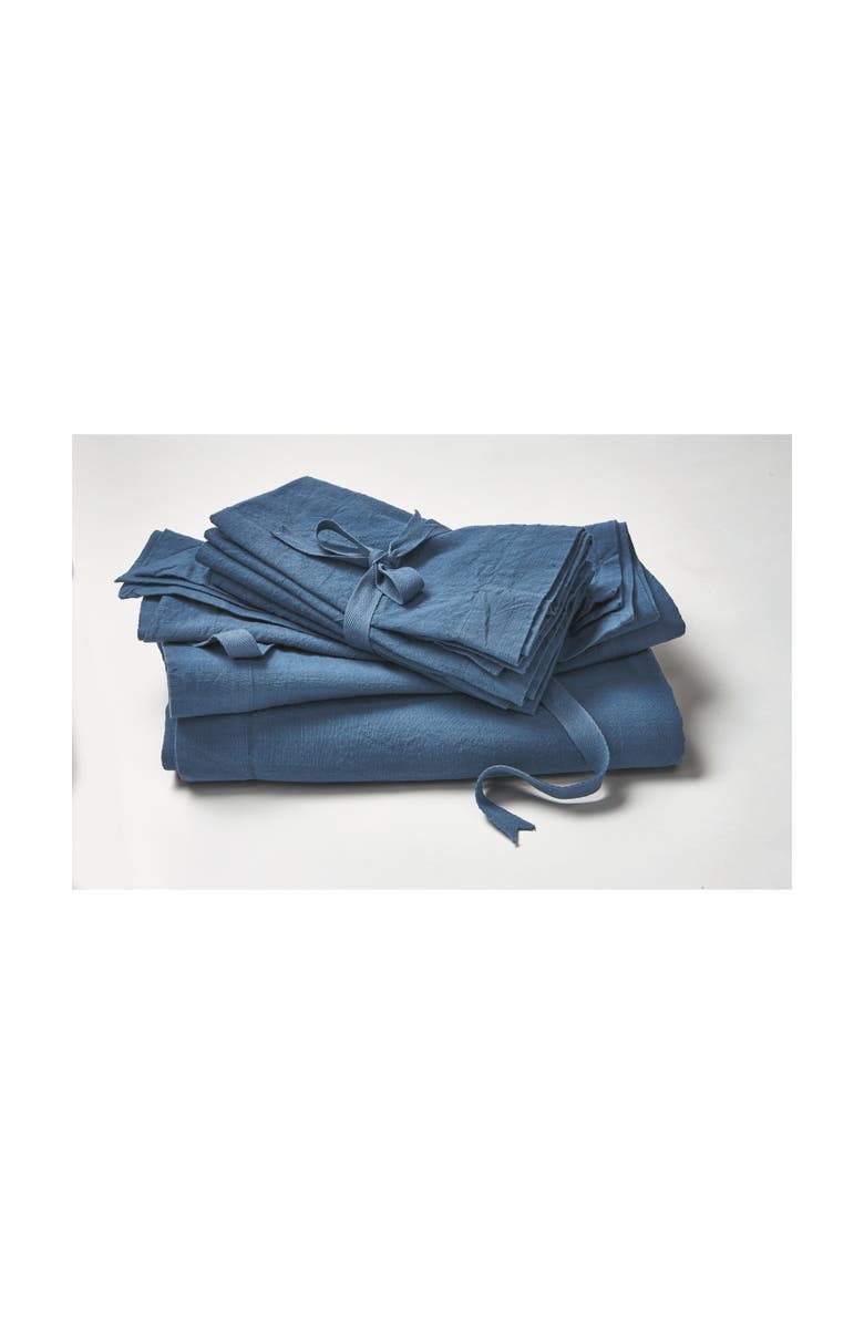 tag Threads Slub Napkin Set of 4, Alternate, color, Blue