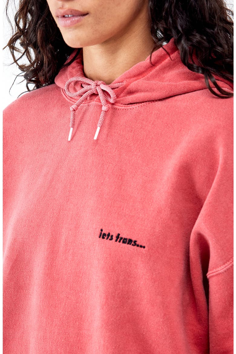 BDG Urban Outfitters Unisex Hoodie, Alternate, color, RED