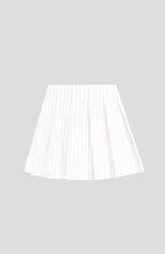 Manière De Voir Rina Pinstripe Pleated Skort