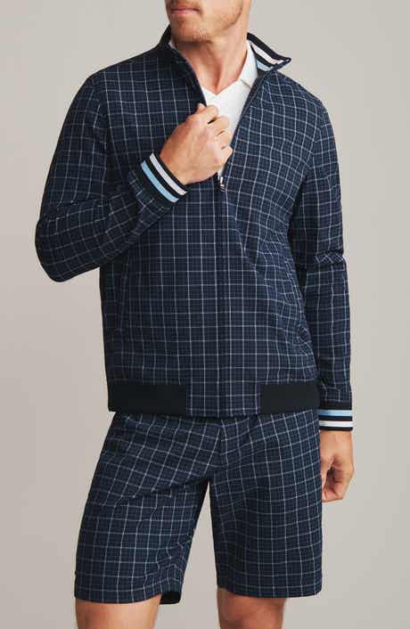 Rhone Dune Windowpane Golf Jacket