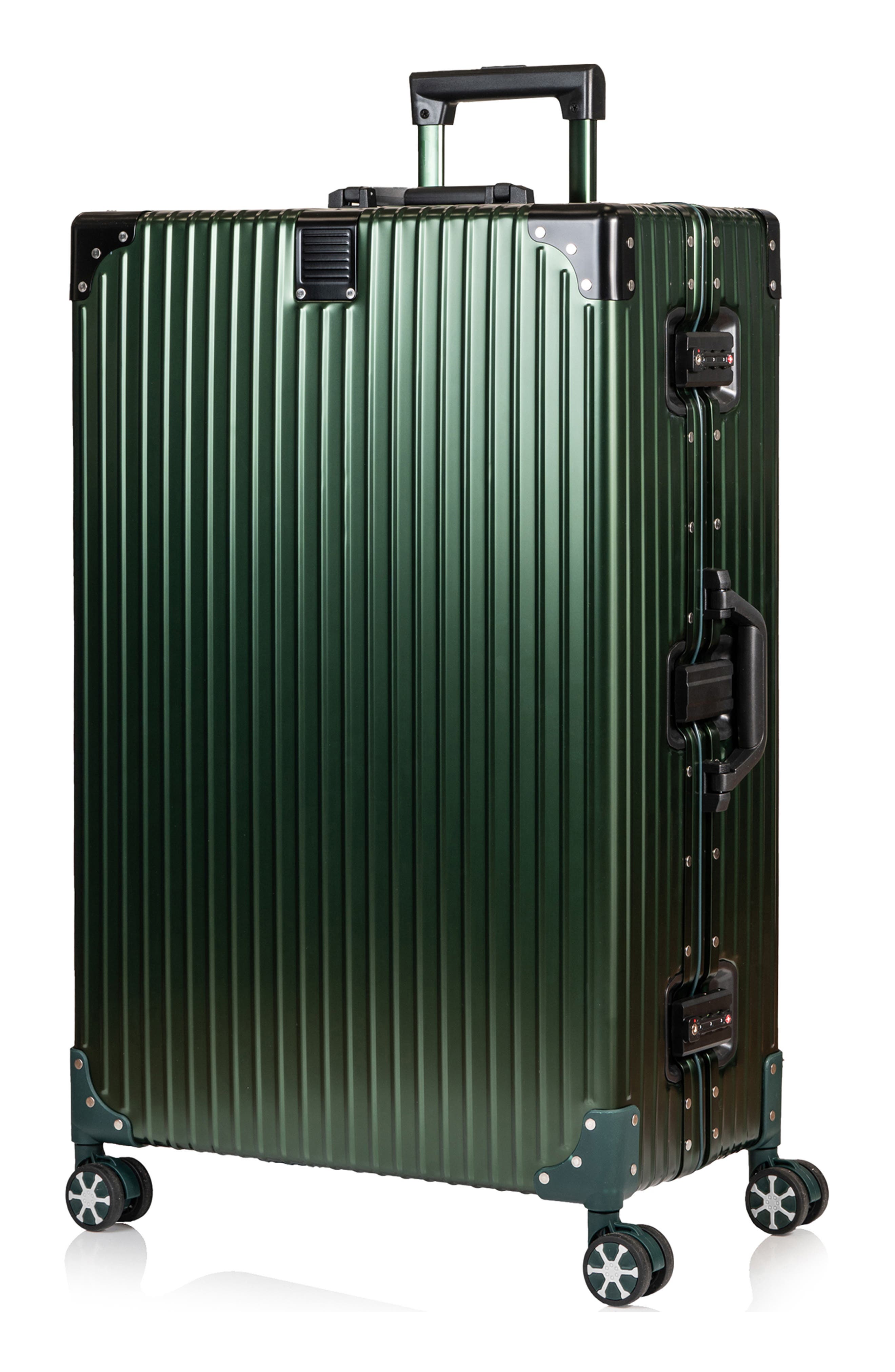 Elite Large Aluminum Hardside Suitcase