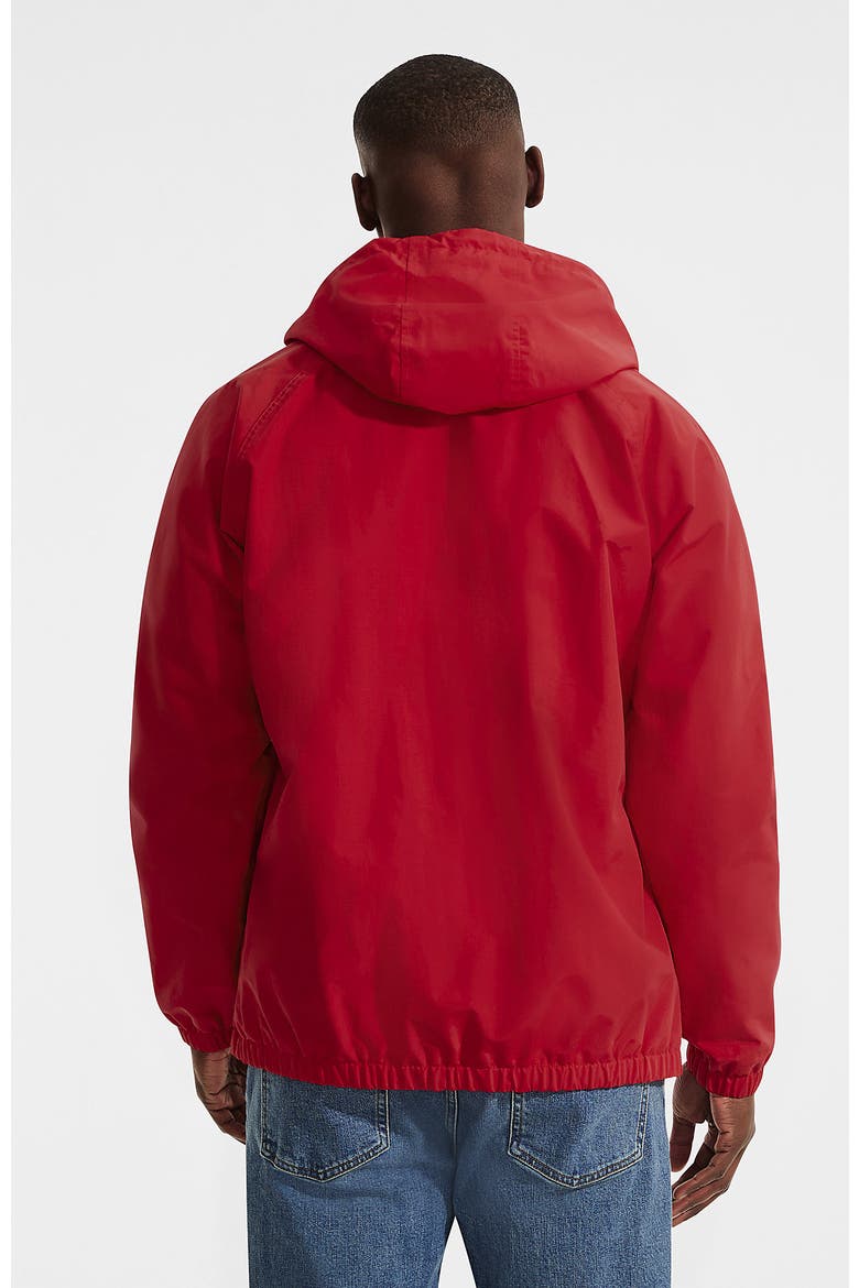 Squall Varsity Jacket, Alternate, color, Compass Red/White