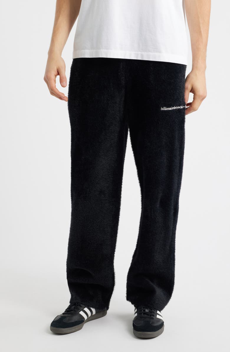 Billionaire Boys Club BB Fuzz Sweatpants, Main, color, Black