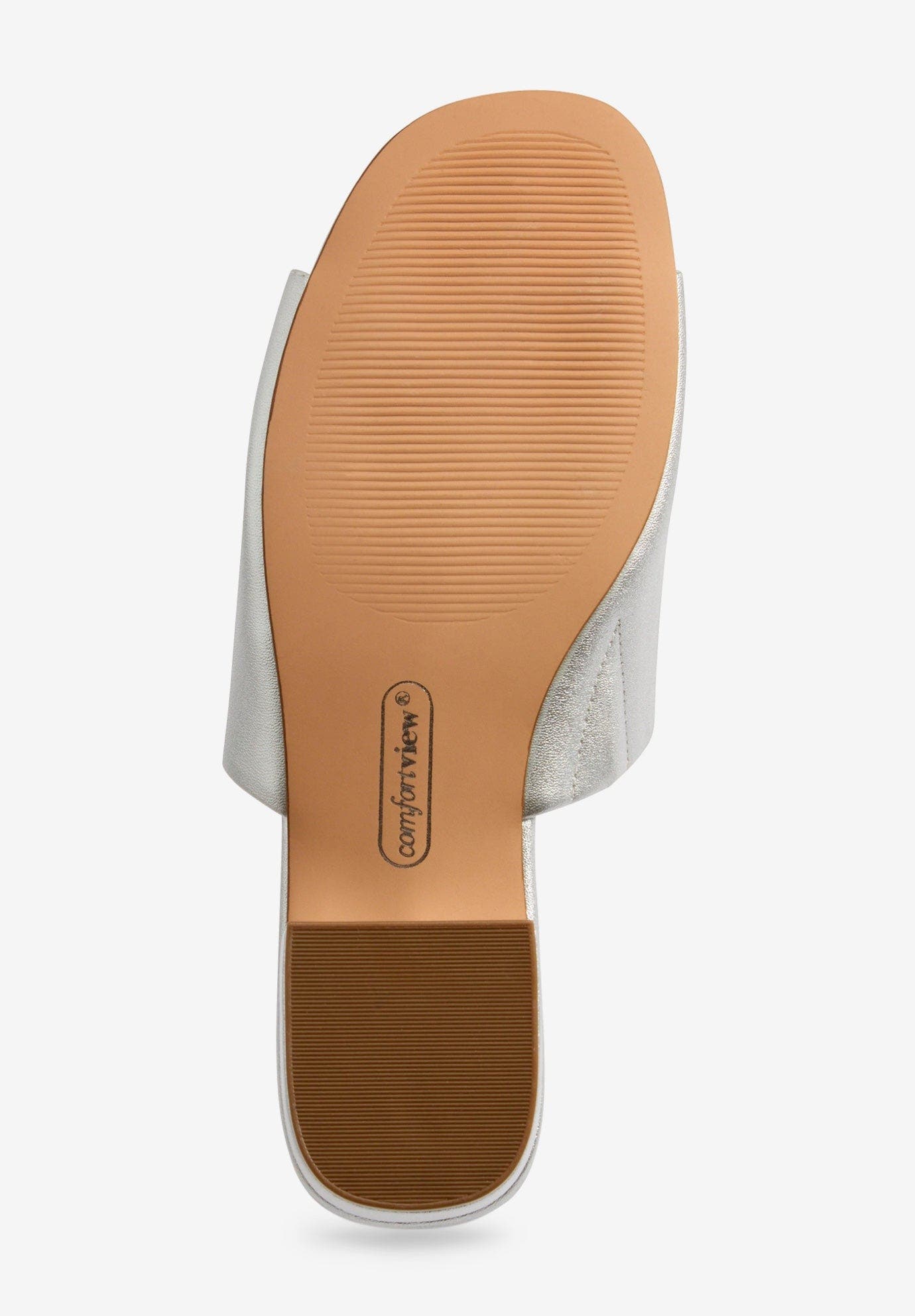 The Sola Slip On Mule, Alternate, color, SILVER