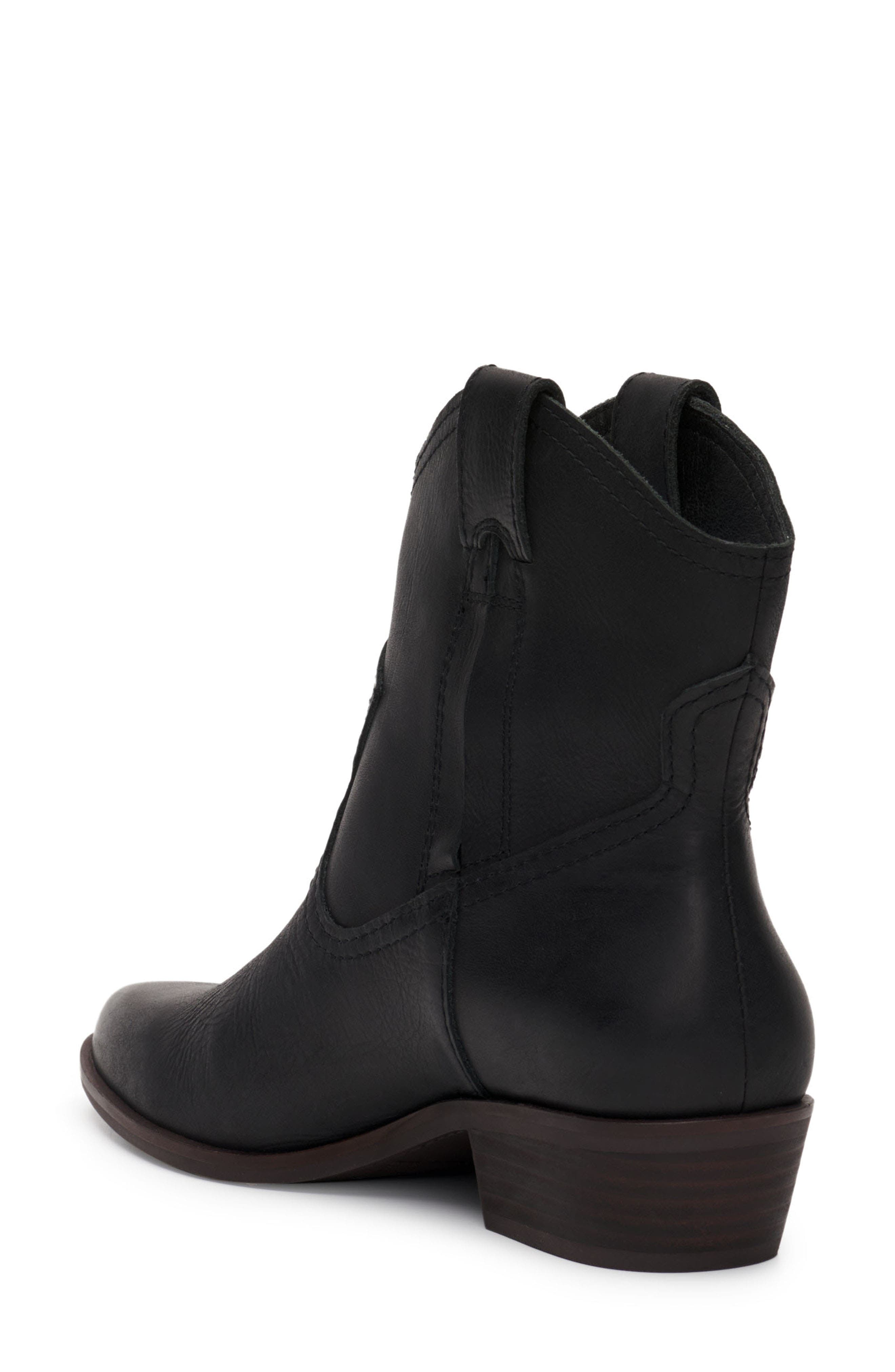 Lucky Brand Hadrya Western Bootie, Alternate, color, 