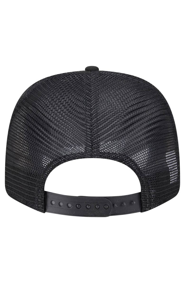 New Era Men's New Era Black Baltimore Ravens Main Trucker 9SEVENTY Stretch-Snap Hat, Alternate, color,