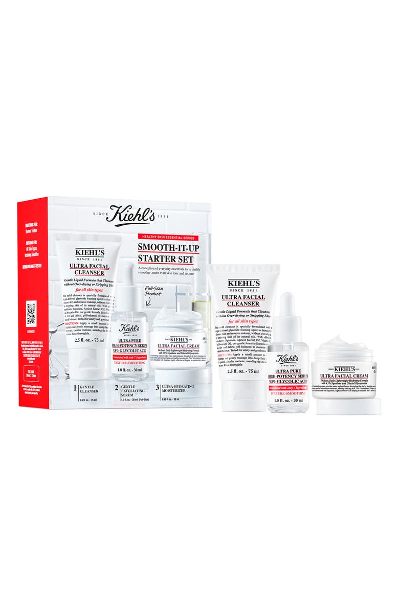 Kiehl's Since 1851 Pure Serum Texture Skin Care Set USD $73 Value, Main, color, 