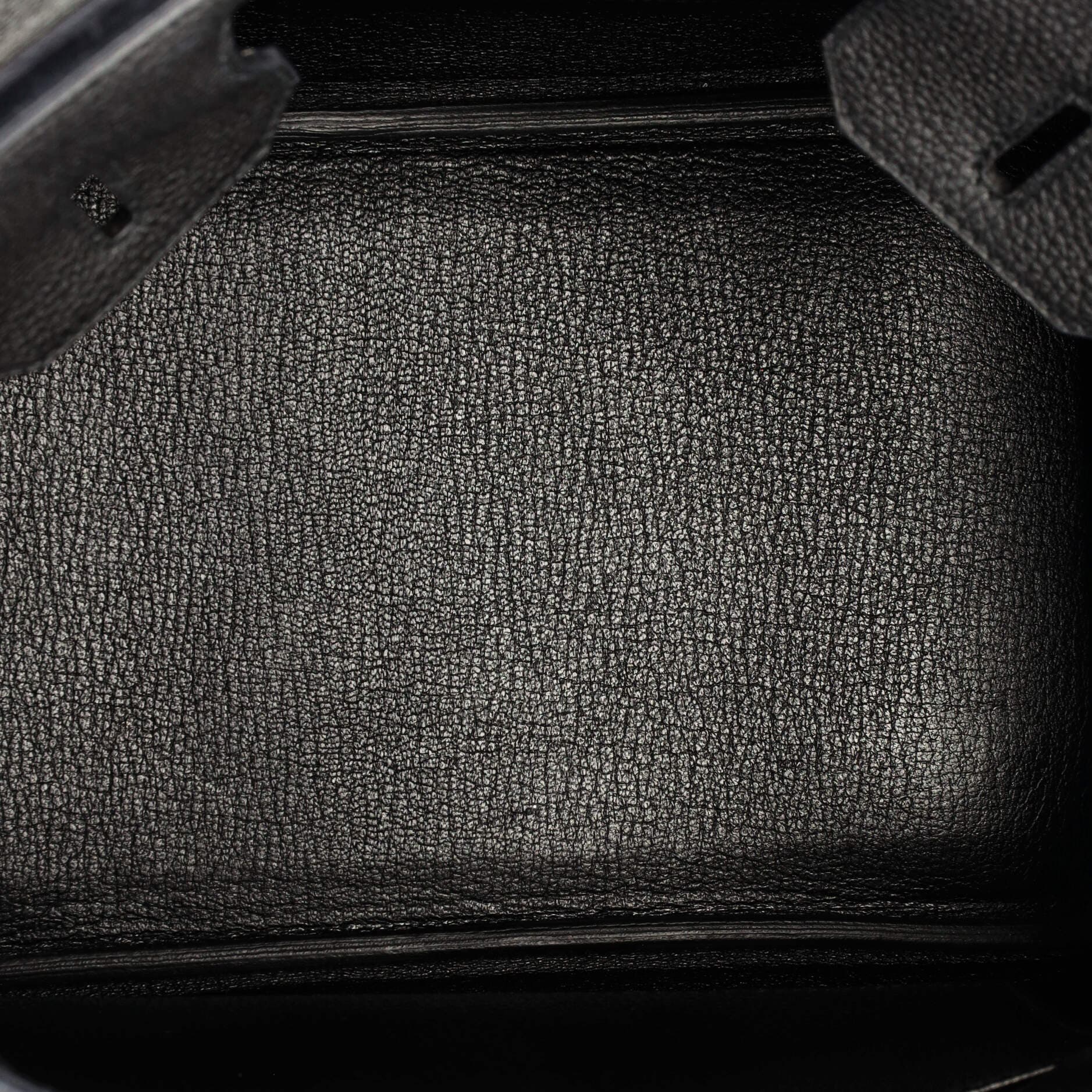 Pre-Owned Hermes Birkin Handbag Black Togo with Gold Hardware 30, Alternate, color, 