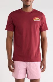 New Balance Linear Logo Graphic T-Shirt